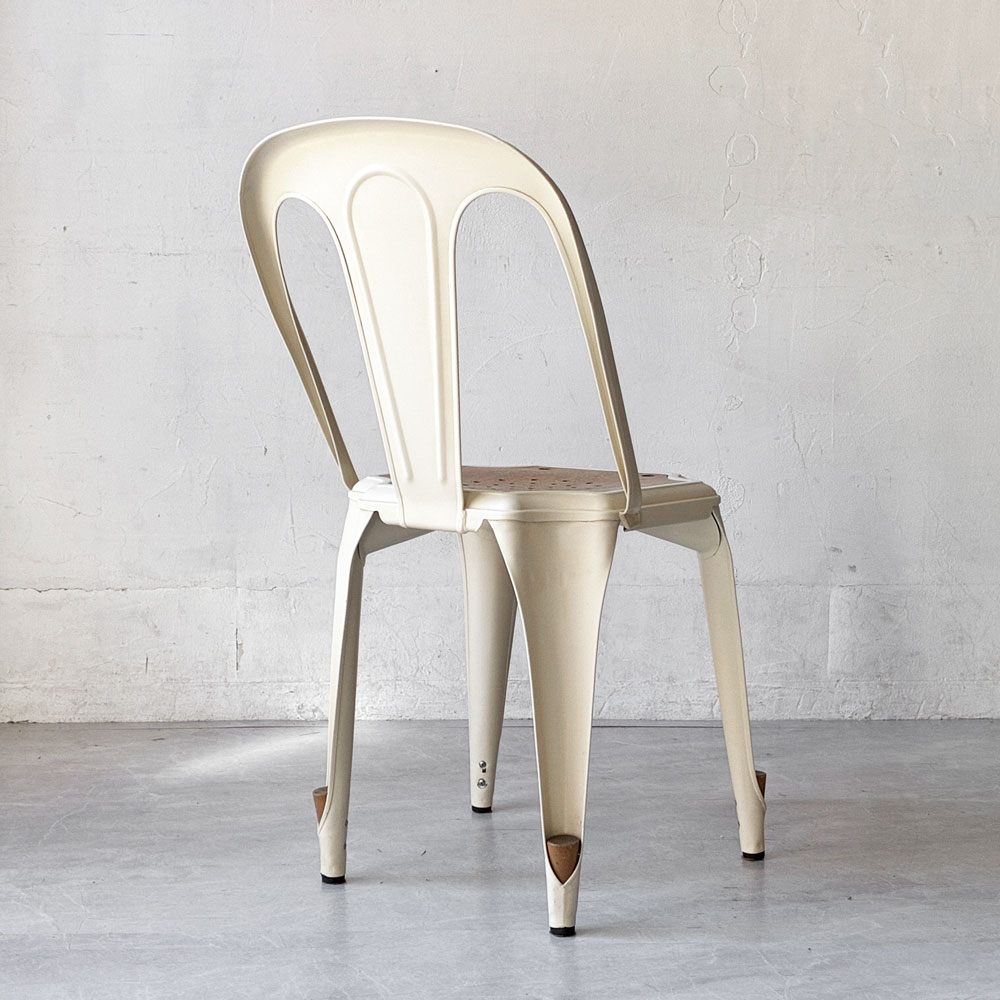 ノーザンオハイオインダストリアル Northern Ohio Industrial マルチプルズチェア Multipls Chair ダイニングチェア スタッキング マットホワイト インダストリアルデザイン A ★
