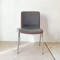 コトブキ KOTOBUKI 柳宗理 FRP サイドチェア 別注 レッドシェル オリジナルファブリック スタッキング ジャパニーズミッドセンチュリー  Lowサイズ B ★