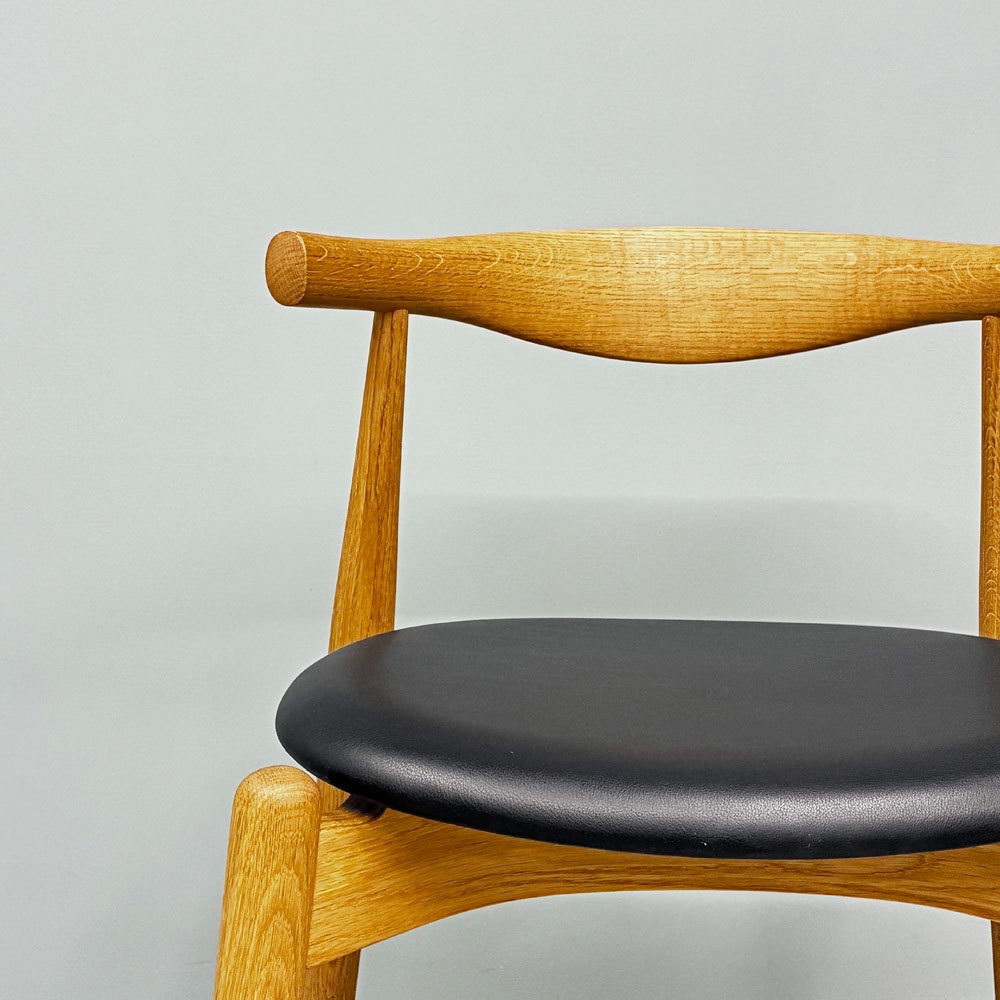 カールハンセン＆サン Carl Hansen & Son CH20 エルボーチェア ダイニングチェア オーク材 レザー 本革 ハンス・J・ウェグナー ◎