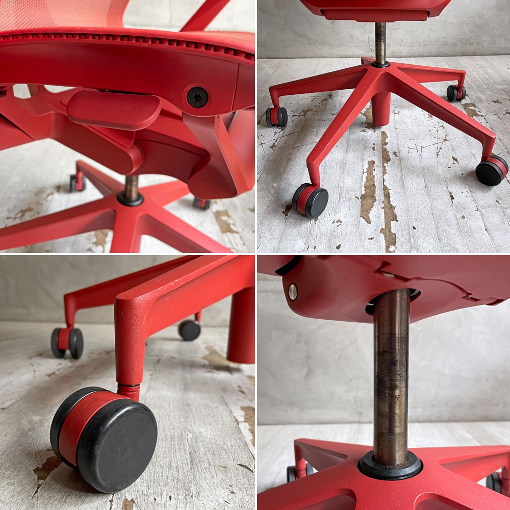 ハーマンミラー Herman Miller コズムチェア COSM CHAIR ローバック デスクチェア オフィスチェア 固定アーム キャニオン studio7.5 定価￥247,500-