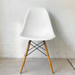 ハーマンミラー Herman Miller サイドシェルチェア ポリプロピレン ホワイト ドゥエルレッグ C&R イームズ ミッドセンチュリー B ★
