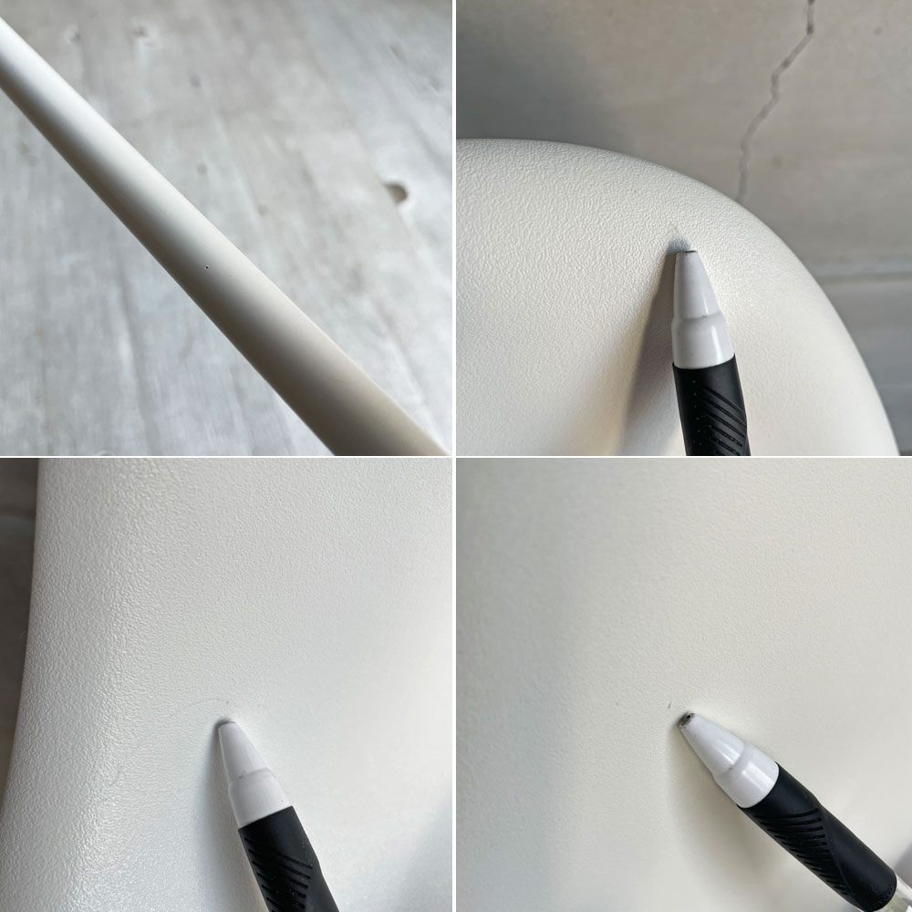 ハーマンミラー Herman Miller イームズプラスチックシェルスツール カウンターハイトスツール ポリプロピレン製 ホワイト ミッドセンチュリー 参考価格￥99,000- ♪