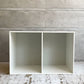モンタナ MONTANA システムシェルフユニット SYSTEM SHELF UNIT 2列 オープンシェルフ ホワイト デンマーク ♪