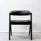 スクエアルーツ SQUARE ROOTS ランナチェア LANNA CHAIR ダイニングチェア アームチェア オーク材×牛革 レザー 参考価格￥77,000- B ●