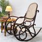 マルニ木工 オールドマルニ maruni ベントウッド ロッキングチェア Bentwood rocking chair 1976年～1988年製 #7028 リプロダクト 曲木椅子 ラタン張り  ●