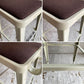 ダルトン DULTON スタンダードバーチェア Standard bar chair ハイチェア アイボリー スチール×ファブリック USビンテージスタイル 座面張替え済 参考定価¥28,600- B♪