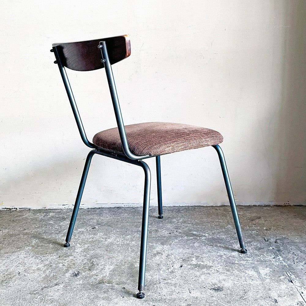 アクメファニチャー ACME Furniture グランドビュー チェア GRANDVIEW CHAIR ダイニングチェア  ファブリック ブラウン系 アイアン脚 廃番 ■