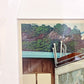 横浪修 写真作品 カリモク木製フレーム 額装品 銭湯 壁掛け 美品 ◎