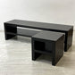 カッシーナイクスシー Cassina ixc ゼン ZEN サイドテーブル アッシュ材 ダークブラウン カトリーヌ・メミ モダンデザイン ●