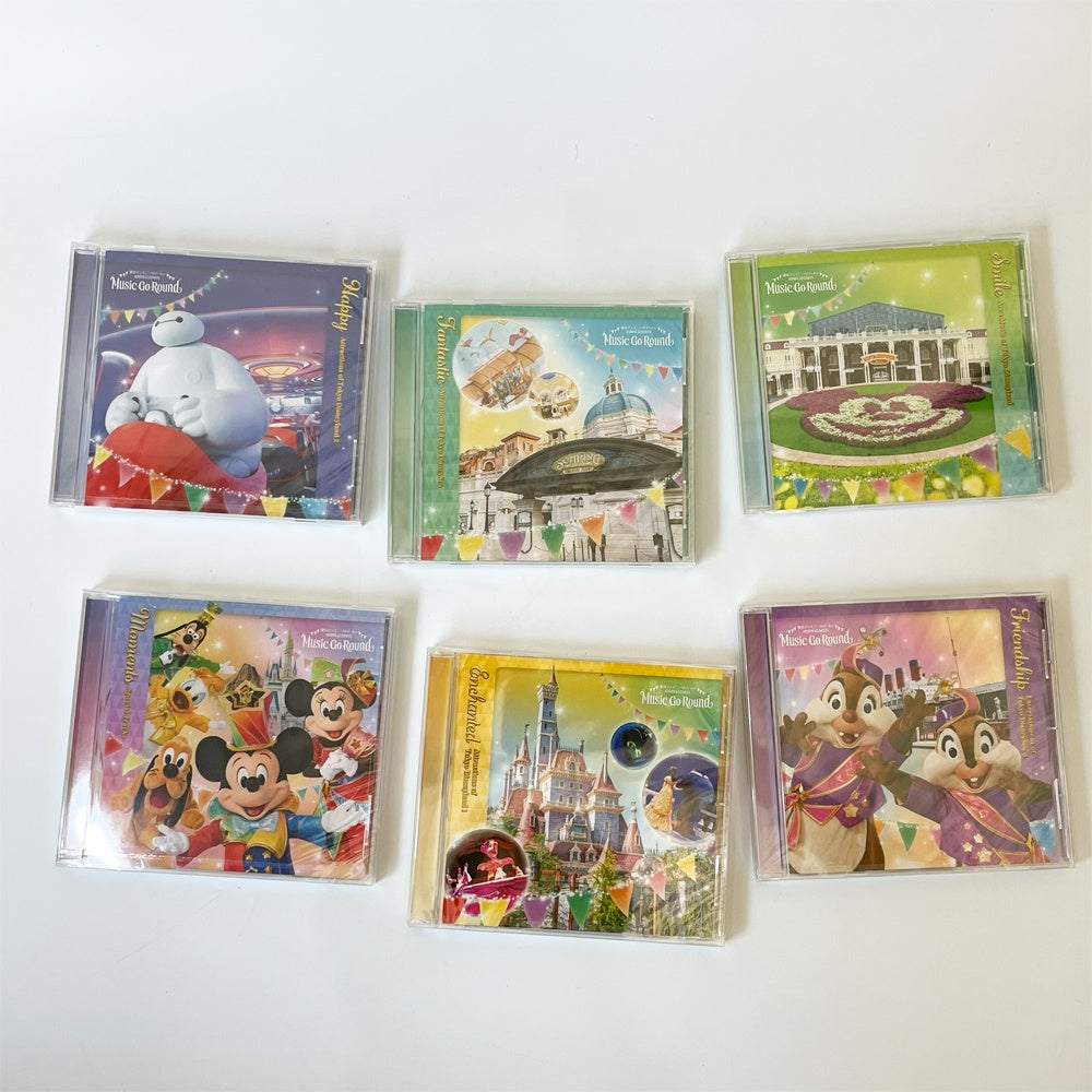 東京ディズニーリゾート 40周年記念BOX CD Music-Go-Round デラックス版 ウォルトディズニー 数量限定 元箱付き 新品未使用 ★