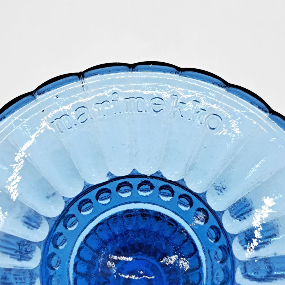 イッタラ iittala マリメッコ marimekko マリスコーリ Mariskooli マリボウル ライトブルー Sサイズ H12cm 廃番カラー ●