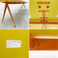 ヘイ HAY ピラミッドテーブル 02 Pyramid table 02 W300cm イエロートップ x オレンジベース 廃番カラー ヴィム・リートフェルト オランダ インダストリアルデザイン 〓