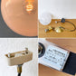 ニューライトポタリー NEW LIGHT POTTERY ソラリス Solaris 200 opal 真鍮 マウスブローガラス ペンダントライト 定価90,200円 ◇