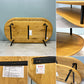 クラッシュゲート CRASH GATE イージーライフ Easy Life サーボ コーヒーテーブル オーバル SERVO COFFEE TABLE W105cm オーク材 ブラックスチール 関家具 展示品 ◎