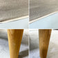モモナチュラル Momo natural アルネ レイドバック ベンチ ARNE LAID-BACK BENCH ハーフバックベンチ HALF BACK BENCH アームレス リビングダイニングソファ 2P 2人掛け ベージュカラー ファブリック カバーリング  アルダー材 ●