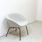 フリッツハンセン Fritz Hansen ポットチェア 3318 POT ラウンジチェア ファブリック クリスチャンハウン ベージュ ブラウンブロンズレッグ アルネ・ヤコブセン デンマーク 定価￥297,880- 展示品 ●