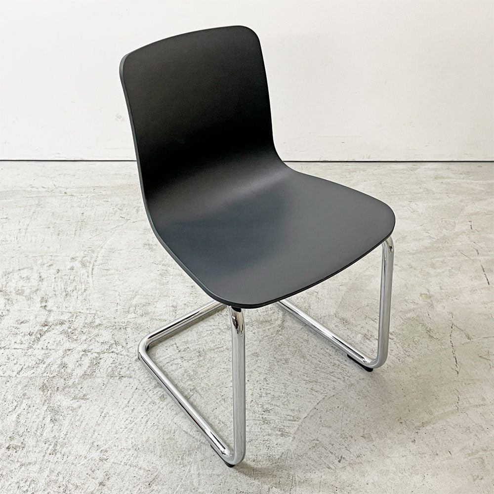 ヴィトラ Vitra ハル RE キャンチレバー HAL RE CANTILEVER ダイニングチェア ジャスパー モリソン ブラック カンチレバー モダン ●