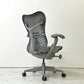 ハーマンミラー Herman Miller ミラチェア Mirra Chair オフィスチェア スタジオ7.5 Studio7.5 グレー 座面昇降 ●