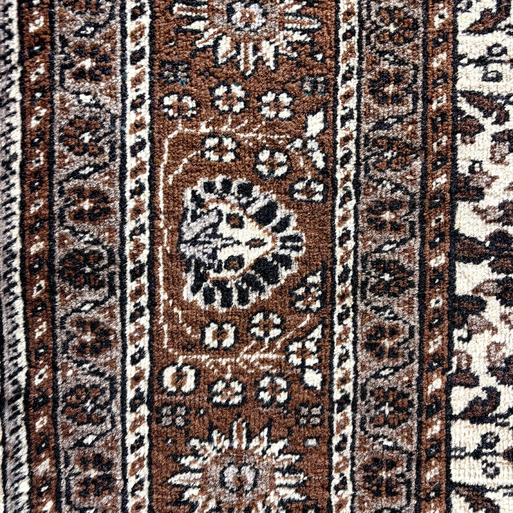 ハドサン HADOSAN カイセリ KAYSERI イェニ Yeni ラグ カーペット 手織り ウール＆コットン 280×1.88cm トルコ絨毯 証明書付き ●