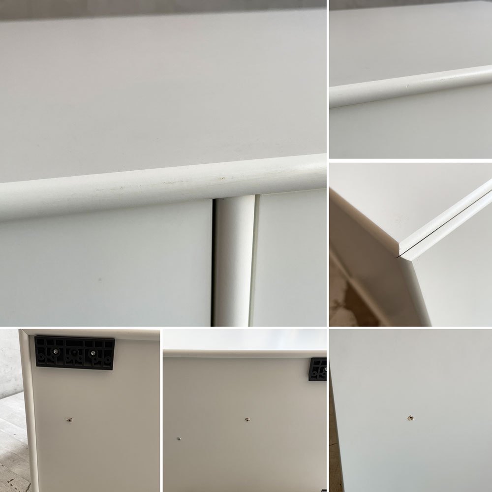 モンタナ MONTANA システムシェルフユニット SYSTEM SHELF UNIT キャビネット プッシュラッチ 木製扉 ホワイト デンマーク ♪