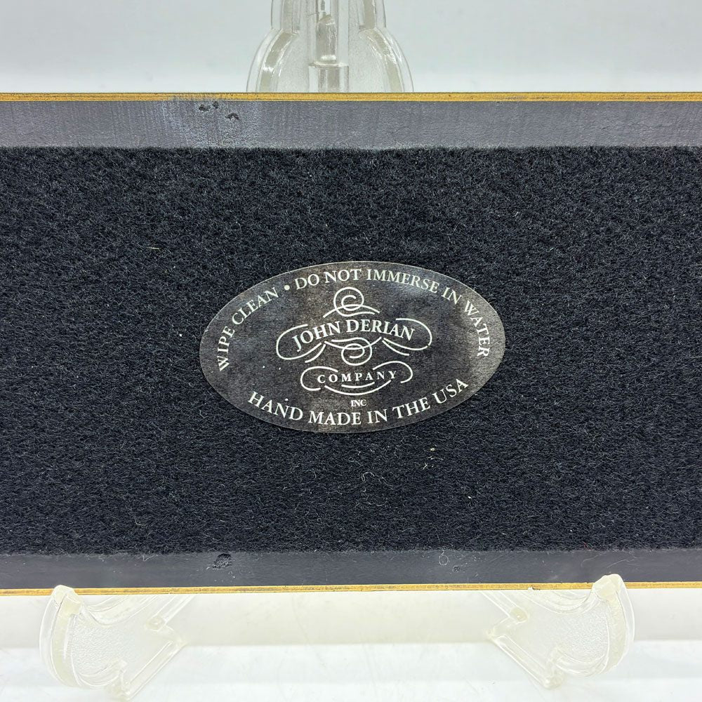 ジョンデリアン JOHN DERIAN デコパージュプレート Will You Love Me When I'm Old 飾り皿 ニューヨーク H.P.FRANCE 取扱 ●