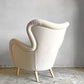 イデー IDEE ラビットラウンジ LOVE-IT LOUNGE ラウンジチェア 1pソファ ラムース生地 アイボリー ■