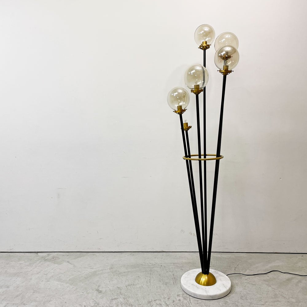 チェホマ chehoma フロアランプ Floor lamp Artifice フロアライト 6灯 マーブルベース クラシカルモダン ベルギー ●