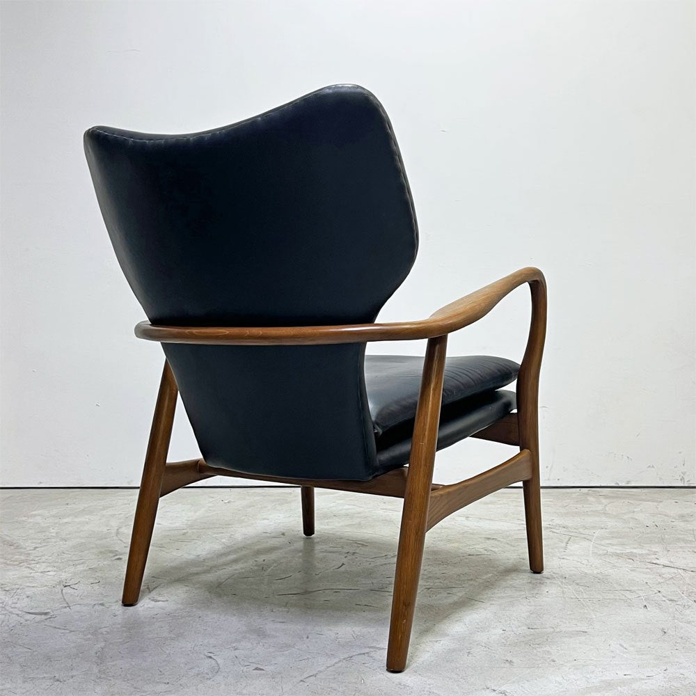 ポートランドファニチャー  Portland Furniture マンティスチェア The Mantis Chair PVCレザー 1Pソファ ミッドセンチュリー 木製フレーム  ●