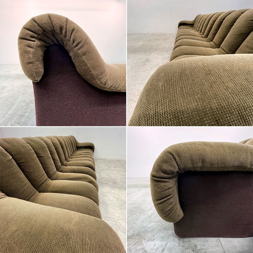 デセデ de Sede DS-600 スネークソファ Snake Sofa 13ピース ファブリック スイス ビンテージ モビリア mobilia IDC大塚 取扱 スペースエイジ ミッドセンチュリー 〓