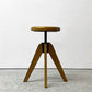 クラッシュゲート CRASHGATE ノットアンティークス Knot Antiques リフト ロースツール LIFT STOOL Lo オーク無垢材 回転昇降 インダストリアル 廃番 ●