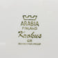 アラビア ARABIA クロッカス Krokus プレート 26cm ビンテージ エステリ・トムラ ゴラン・バック フィンランド 北欧食器 ●