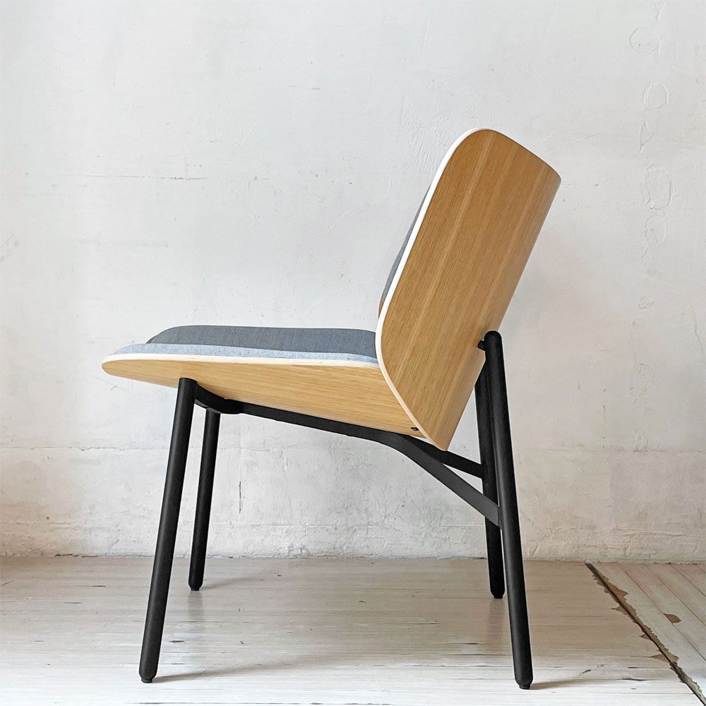 ヘイ HAY ダッパー ラウンジ DAPPER LOUNGE チェア オーク材 プライウッド ファブリック 北欧 定価￥151,800- 美品 ★