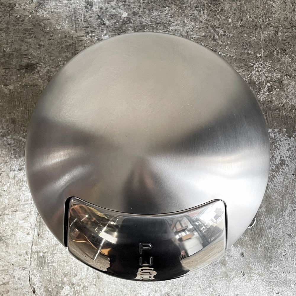 ダルトン DULTON ダスト ビン サテン フィニッシュ DUST BIN SATIN FINISHED 25L プッシュトップタイプ ステンレス製 H61.5cm ■