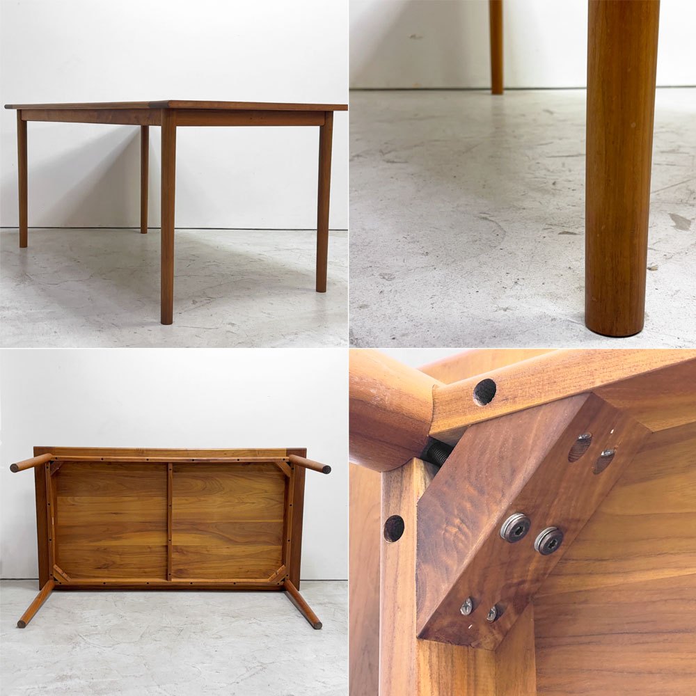 宮崎椅子製作所 MM TABLE ダイニングテーブル ウォールナット材 W150cm 村澤一晃 定価￥267,520- ●