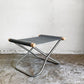 ニーチェア エックス NY chair X オットマン スツール ナチュラル×グレー ビーチ材 フォールディング 藤栄 新居猛 MoMA 定価￥35,200-  ■