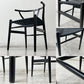 カールハンセン＆サン Carl Hansen & Son CH24 Yチェア ブラックラッカー × ブラックペーパーコード ハンス・J・ウェグナー オーク材 美品 ●