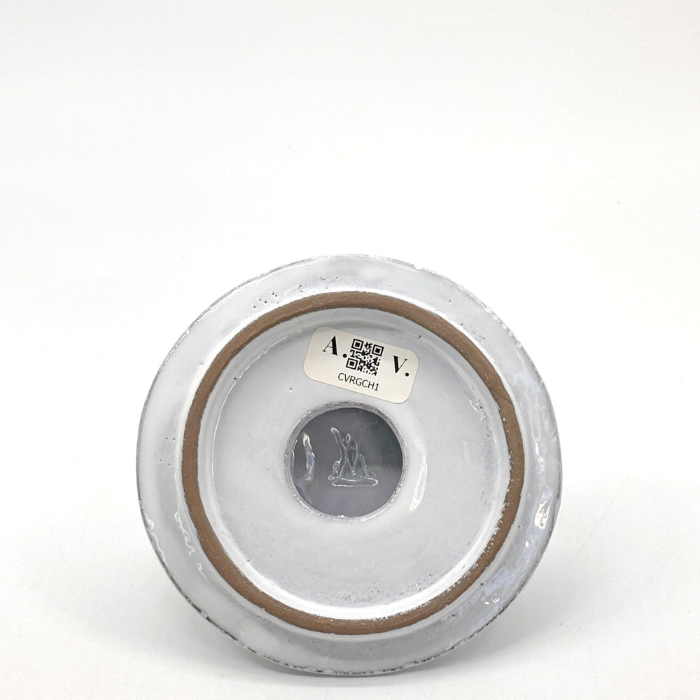 アスティエ・ド・ヴィラット Astier de Villatte グラン・シャレ キャット Grand Chalet Cat キャンドルリッド キャンドルカバー グラスキャンドル用 陶器 フランス ●