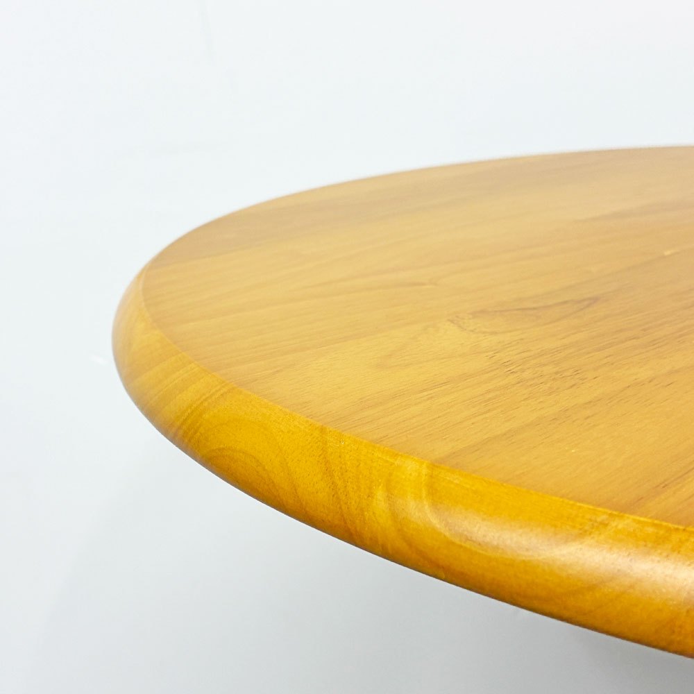 弘益 KOEKI カフェテーブル ラウンドテーブル 木製天板 Φ60cm H70cm オフィス家具 店舗什器 ◎