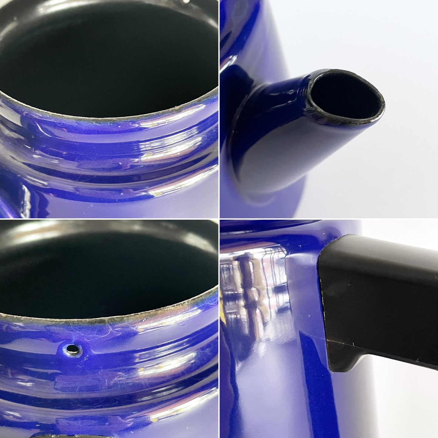 フィネル FINEL ペフトーリ Pehtoori エナメル コーヒーポット コバルトブルー Lサイズ 1.5L アンティ・ヌルメスニエミ フィンランド 復刻品 北欧雑貨 箱付 ■