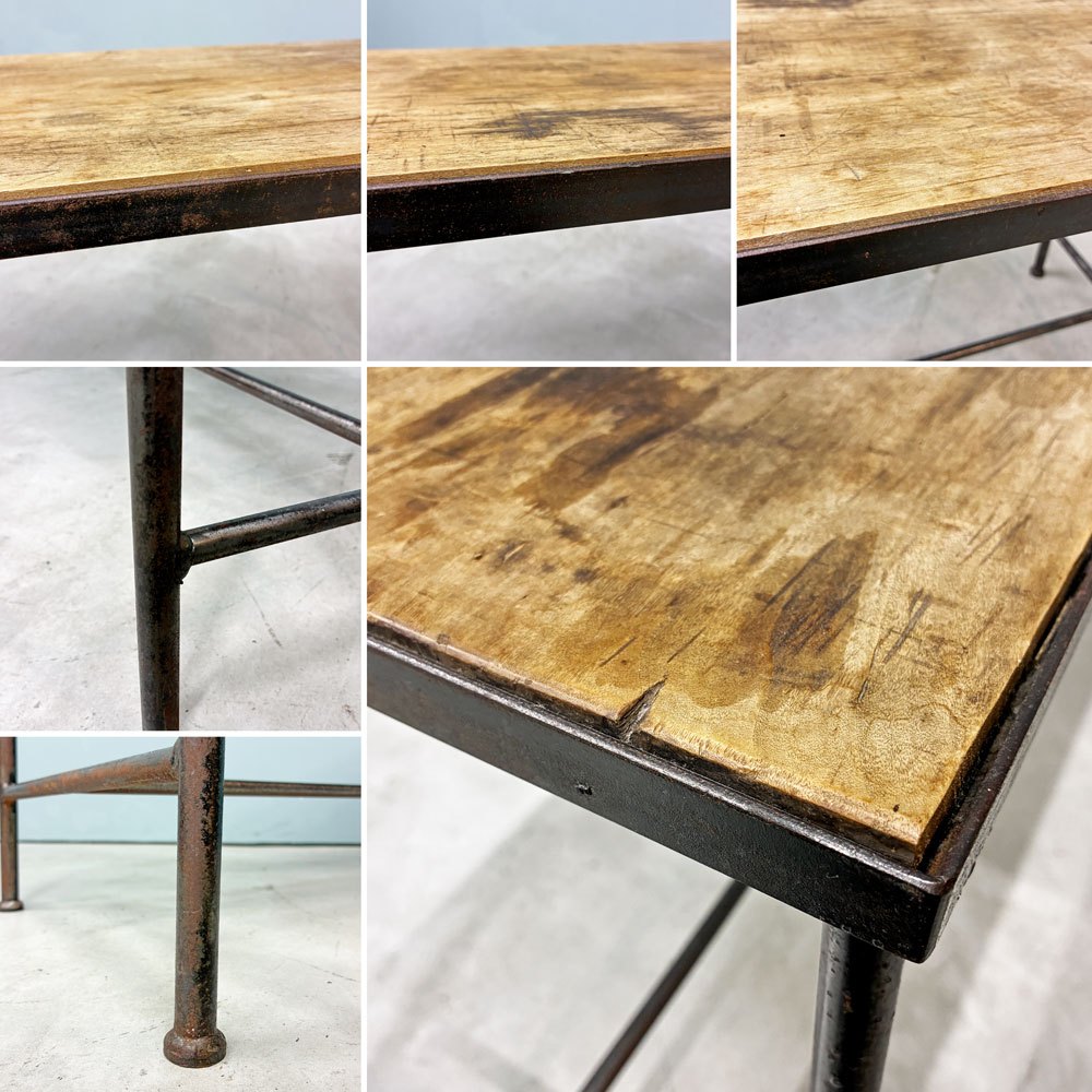 クラフト家具 Craft furniture 古材ｘアイアン ベンチ プランターラック シェルフ インダストリアル 店舗什器 ◎