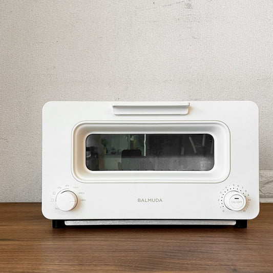 バルミューダ BALMUDA ザトースター The Toaster スチームオーブントースター K05A-WH ホワイト 2021年製 箱付 定価￥29,700- ◎