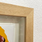 TMHM × リー・イズミダ Lee Izumida 九谷焼アートプレート ART PLATE "ROSE" + ORDER WOOD FRAME 陶板 オーダーメイド額装品 ◎