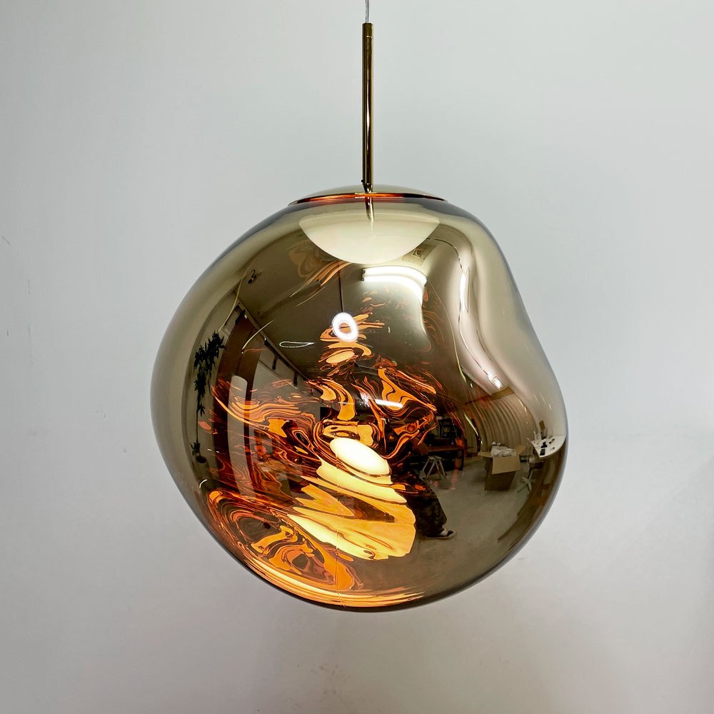 トムディクソン Tom Dixon メルト MELT 50 クローム ペンダントライト ヤマギワ取扱 未使用品 箱付 定価￥275,000- ●