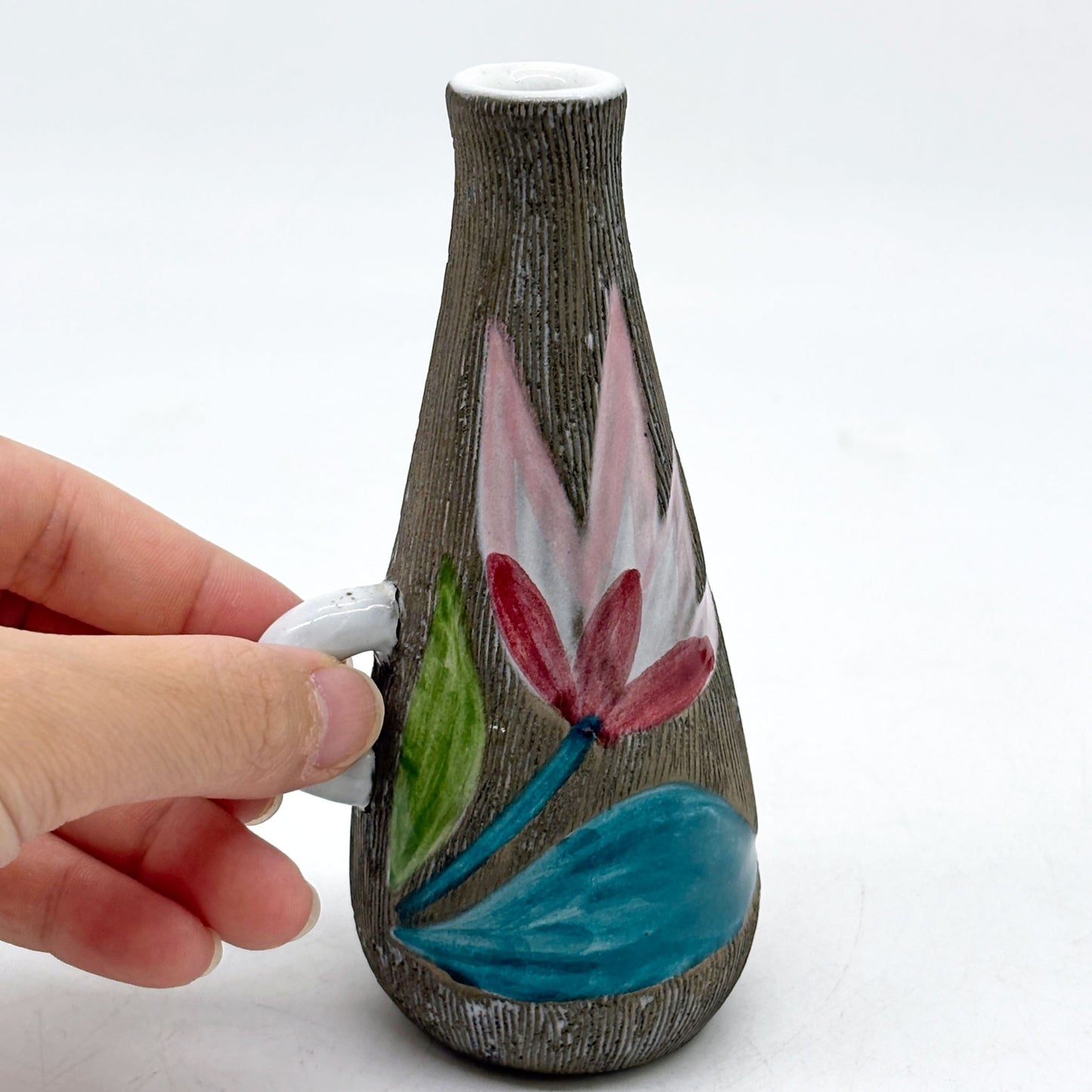ウプサラエクビィ Upsala Ekeby フラワーベース 一輪挿し 花瓶 マリ・シムルソン Mari Simmulson 北欧雑貨 スウェーデン ●