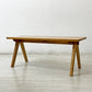 ドアーズリビングプロダクツ DOORS LIVING PRODUCTS ボシー BOTHY ベンチ オーク無垢材 コンパスレッグ ●