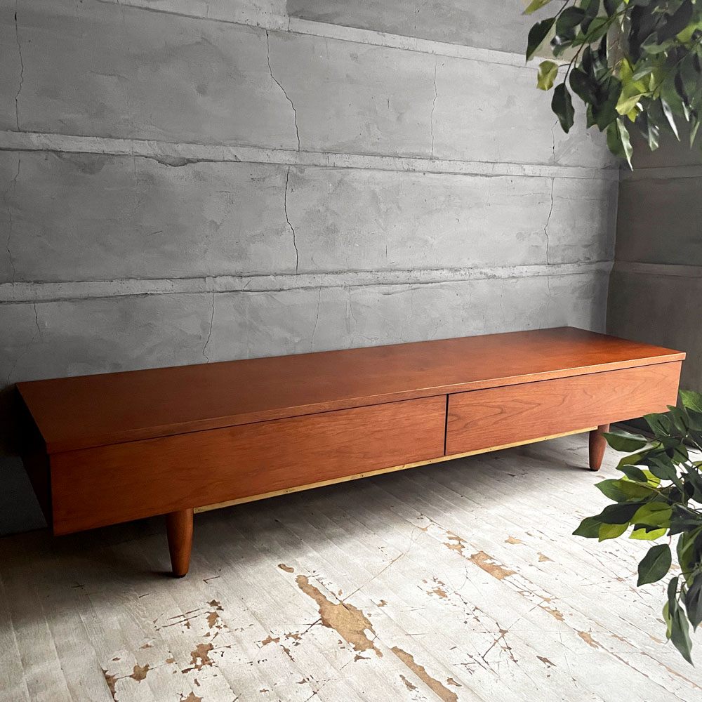 アクメファニチャー ACME Furniture トラッセル TRESTLES テレビボード ロー TV BOARD LOW AVボード ウォールナット材 定価￥84.700- ♪