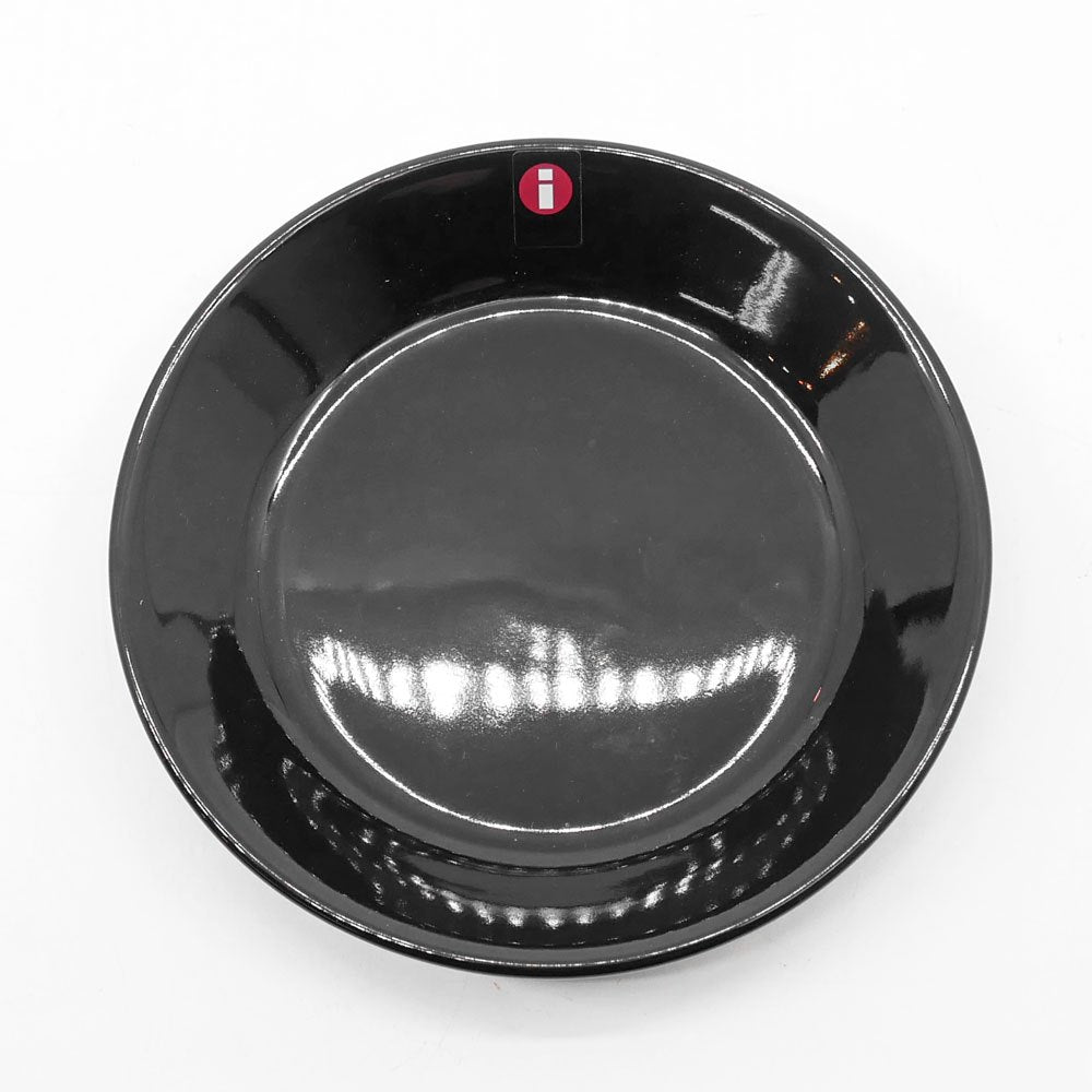 イッタラ iittala ティーマ TEEMA プレート 12cm 2枚セット ブラック カイ・フランク Kaj Franck フィンランド 北欧食器 未使用品 ●