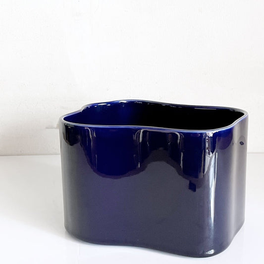 アルテック artek リーヒティエ Riihitie プラントポット S ブルー Bタイプ 屋内用 アイノ・アアルト H12cm 北欧 ■