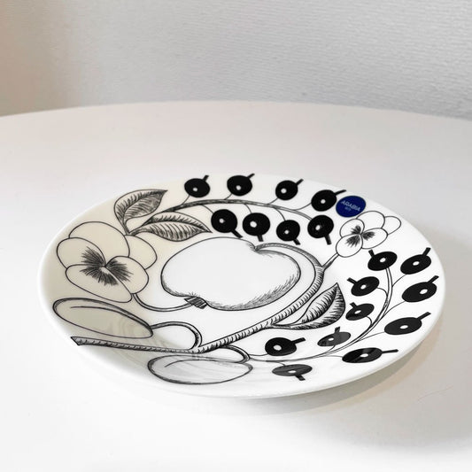 アラビア ARABIA パラティッシ PARATIISI ブラック プレート 16.5cm 現行 北欧食器 ◎