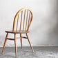 アーコール Ercol フープバックチェア ダイニングチェア スポークバック エルム材 カイトマーク有り 60's UKビンテージ vintage 英国家具 ■